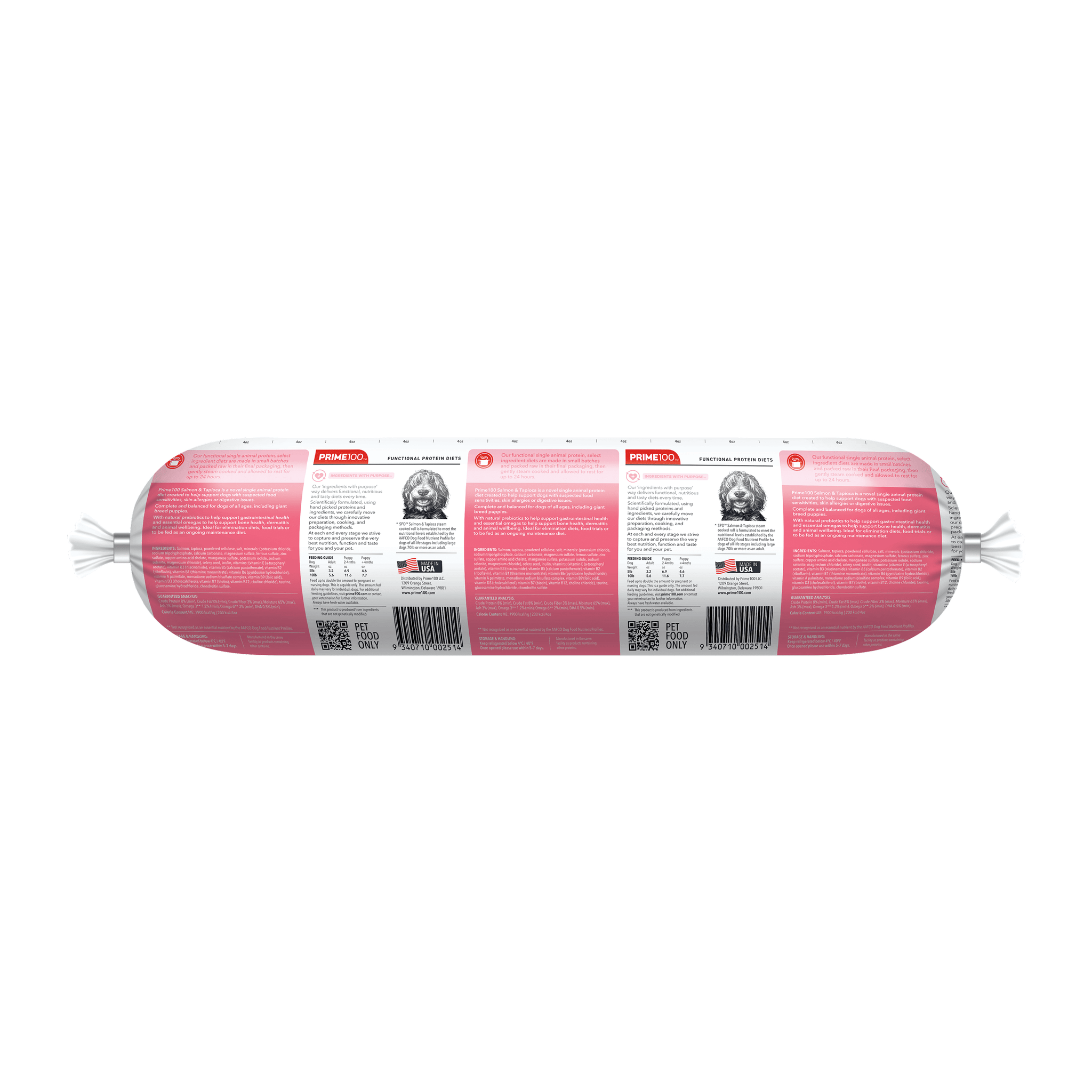 SPD™ Fresh Roll Salmon & Tapioca Recipe 3lb (Temporarily out of